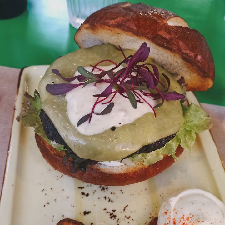 photo of Athens Vegan Burgers Porcini shared by @annamiou on  18 Jul 2022 - review