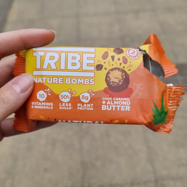 photo of TRIBE Nature Bombs Choc Caramel + Almond Butter shared by @izzye on  14 May 2021 - review