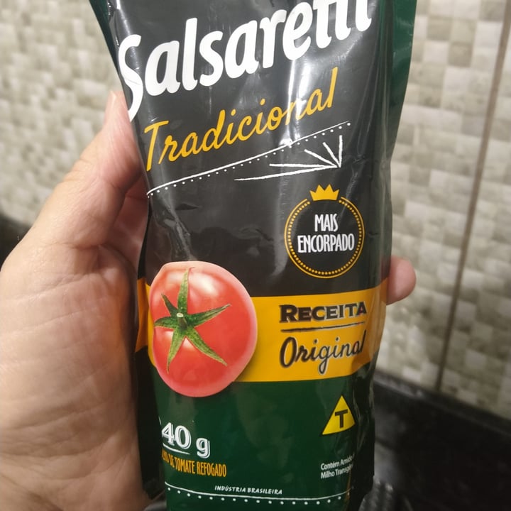 review photo of Salsaretti molho de tomate tradicional shared by @simonecastro on 26 Apr 2022 - review