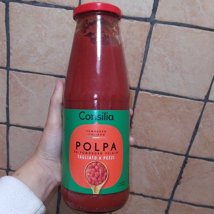 photo of Consilia Polpa Da Pomodoro Pelato Tagliato A Pezzi shared by @asiapoggi97 on  29 Sep 2022 - review