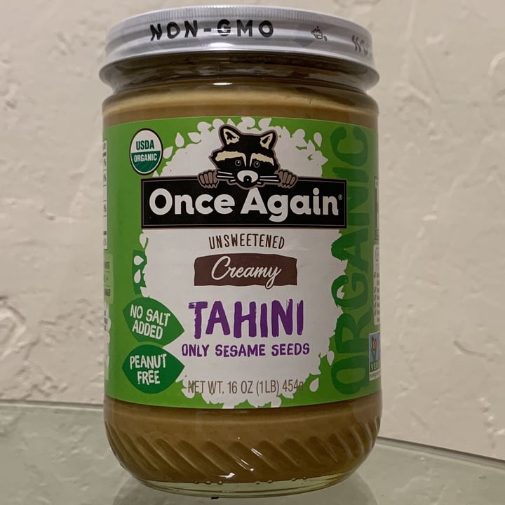 photo of Once Again Unsweetened salt Free tahini shared by @emekecho on  10 Apr 2022 - review