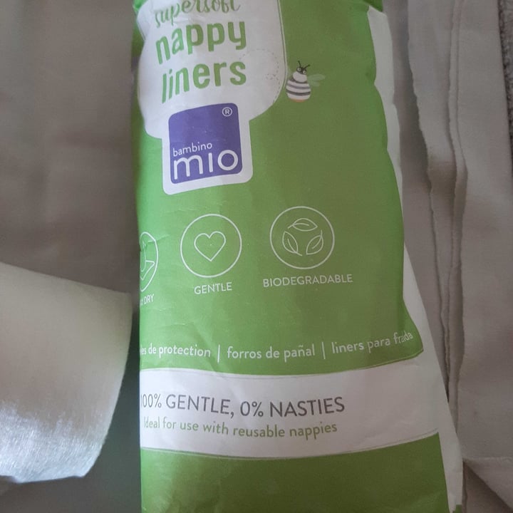 photo of Bambino Mio Nappy liners shared by @mariarcaveg on  12 Oct 2021 - review