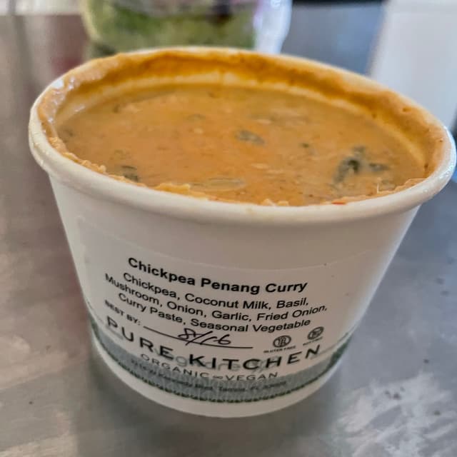 菜肴“Chickpea Penang Curry”的照片