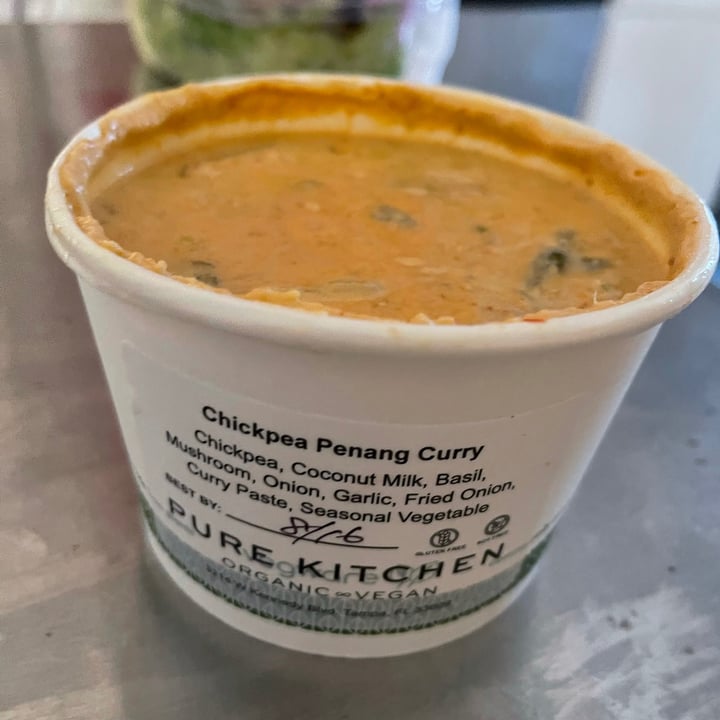 photo of Pure Kitchen - Vegan Restaurant Chickpea Penang Curry shared by @jamiewoodrum on  17 Aug 2021 - review