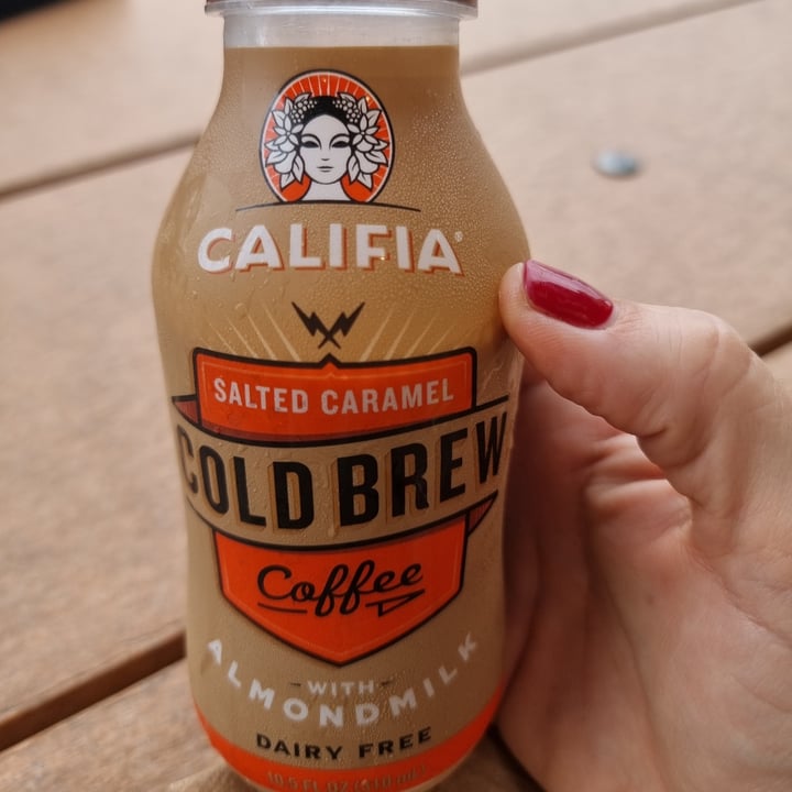 photo of Califia Farms Salted Caramel Cold Brew shared by @jcksamy on  23 Nov 2021 - review