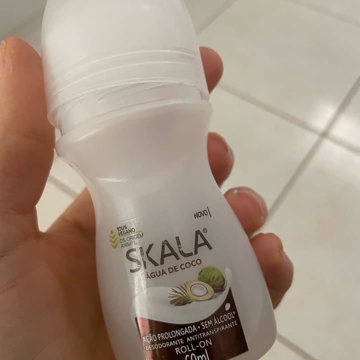 photo of Skala Desodorante antiperspirante Skala shared by @veganizandoodiaadia on  26 Jul 2022 - review