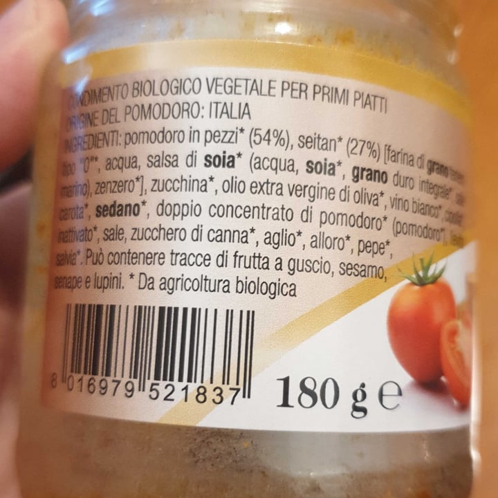 review photo of Terra Nostra food srl Ragù di Seitan shared by @nimuedotcom on 13 Apr 2022 - review