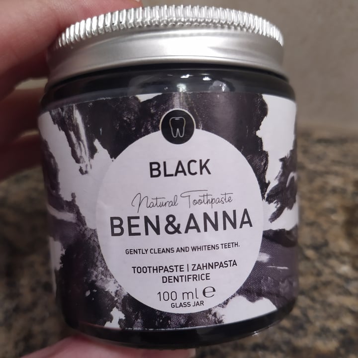 photo of Ben & Anna Black natural toothpaste shared by @petraa on  14 Sep 2021 - review