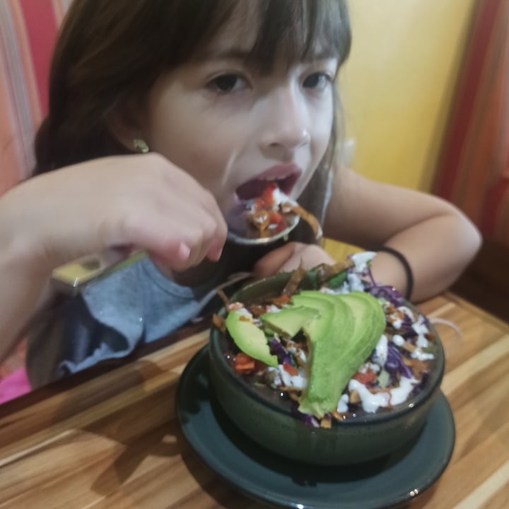 review photo of Vegan Planet Sopa De Tortilla shared by @fafita3 on 19 Jun 2021 - review