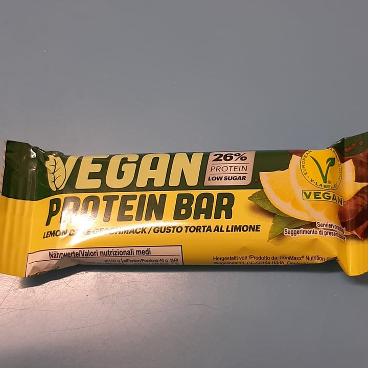 photo of Vegan Protein Bar  Lemon Cake | Tarta De Limón shared by @stefygoveg on  17 May 2022 - review