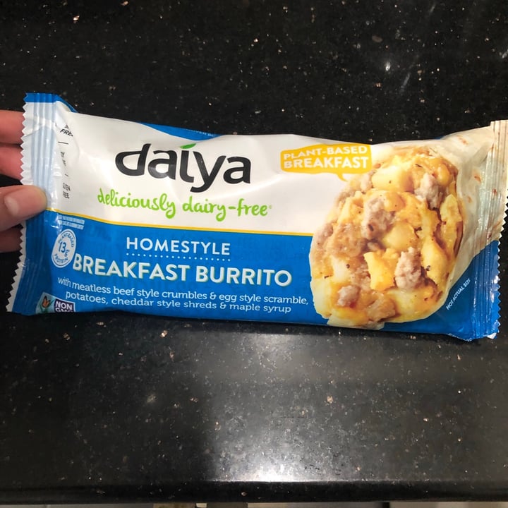 photo of Daiya Homestyle Breakfast Burrito shared by @aishahalattas on  07 Oct 2020 - review