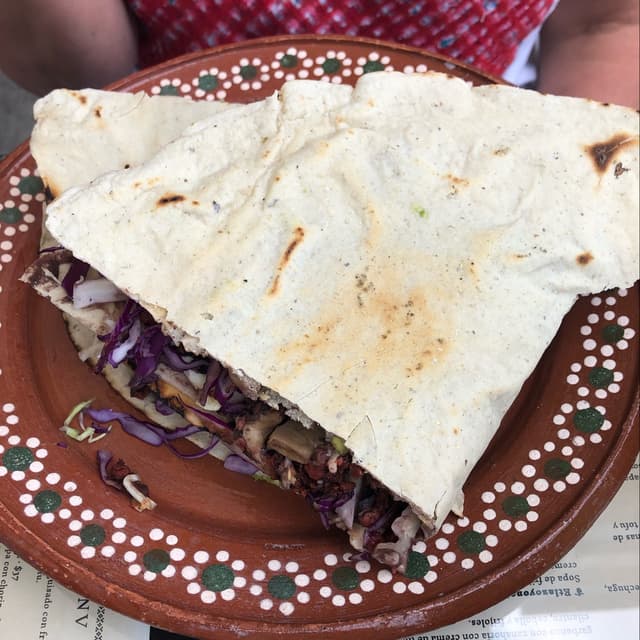 Photo of the dish “Tlayuda”