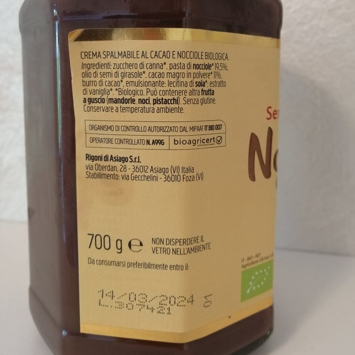 review photo of Rigoni di Asiago Nocciolata Dairy Free Hazelnut Spread with Cocoa shared by @taniav on 23 Jul 2021 - review