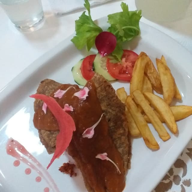 Foto do prato “Embrujo de amor”