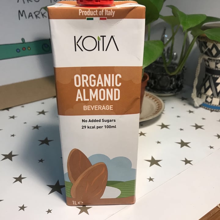 photo of Koita Koita Organic Almond drink shared by @azhar on  05 May 2020 - review