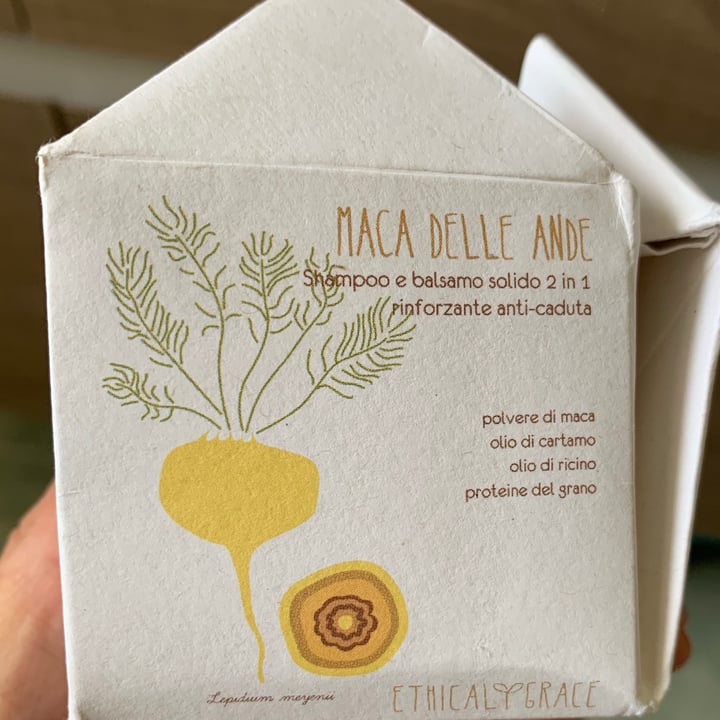 review photo of Ethical Grace Maca Delle Ande Solid Shampoo shared by @ani75 on 30 Oct 2021 - review