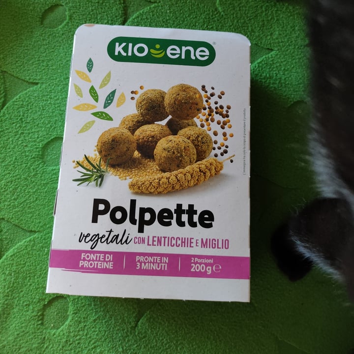 photo of Kioene Polpette lenticchie e miglio shared by @aleliber on  22 Jul 2022 - review