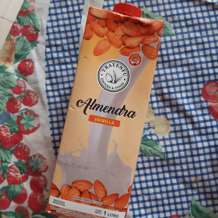 review photo of Tratenfu Leche de Almendras Vainilla shared by @luciavicentindriussi on 06 Nov 2021 - review