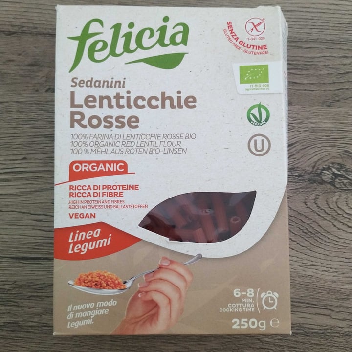 review photo of Felicia Fusilli 100% Lenticchie Rosse shared by @elywesa on 10 Mar 2022 - review