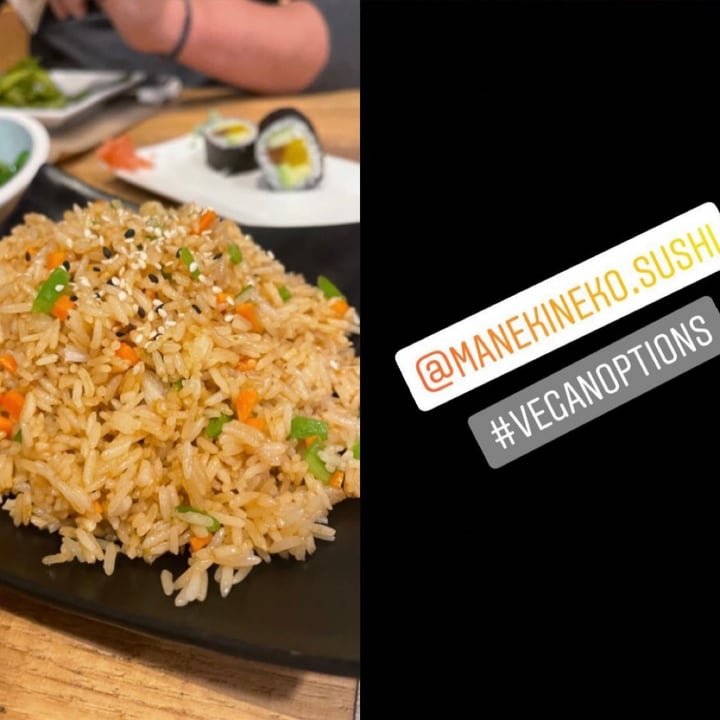 photo of Restaurante Japonés - MANEKI NEKO Opciones veganas shared by @carmensanchzmnoz on  05 Jan 2022 - review