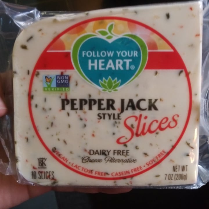 review photo of Follow Your Heart Pepper Jack Style Slices shared by @starseedhippie on 31 May 2020 - review