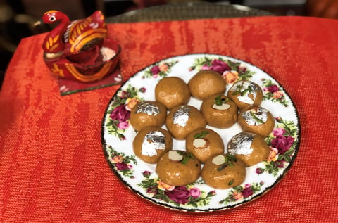 Vegan Besan Ladoo Recipe