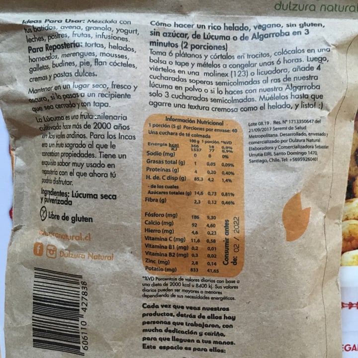 review photo of Dulzura Natural Lúcuma Deshidratada Y Pulverizada shared by @lacatface on 22 Sep 2020 - review