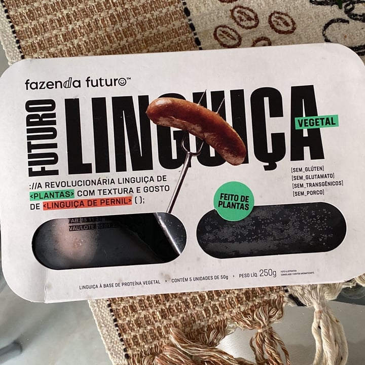 photo of Fazenda Futuro - Future Farm Futuro Linguiça shared by @thu on  24 Apr 2022 - review