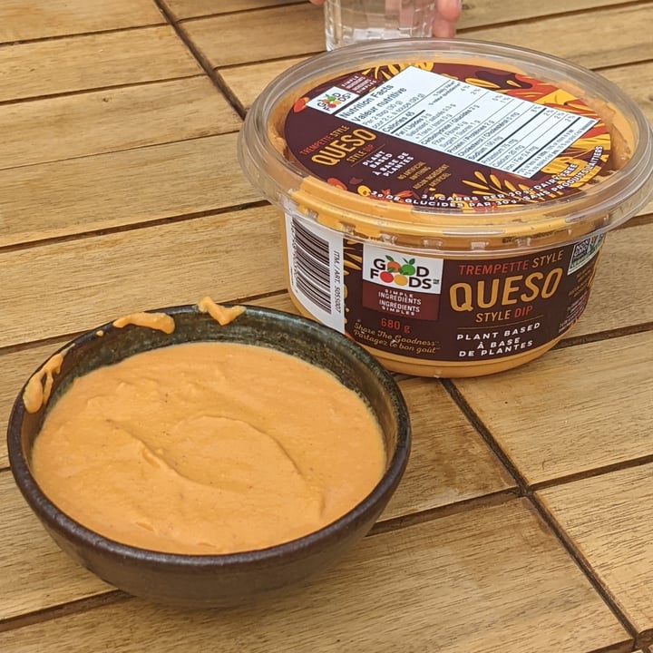 photo of Good Foods Plant Based Queso Style Dip shared by @stormm on  25 Aug 2022 - review