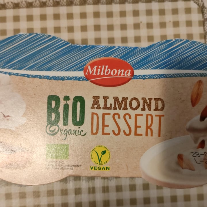 photo of Milbona Almond dessert shared by @sarasnt on  24 Jan 2022 - review
