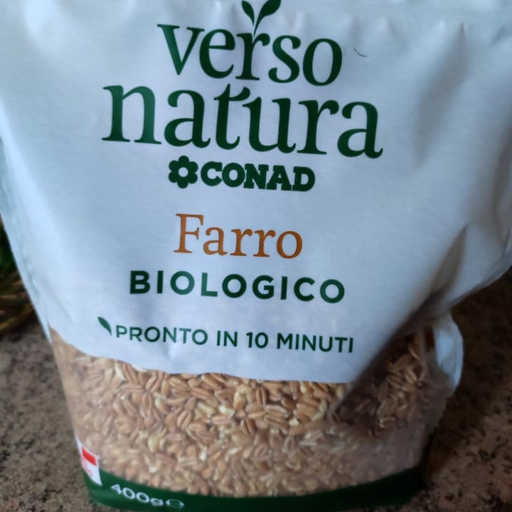 photo of Verso Natura Conad Veg Farro biologico shared by @gattararomana on  30 Nov 2022 - review