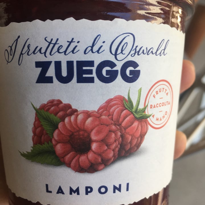 photo of Zuegg Marmellata lamponi shared by @veganworld28 on  10 Apr 2022 - review
