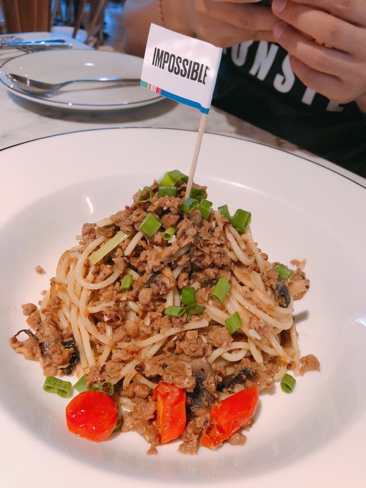 review photo of PizzaExpress Impossible Teriyaki Spaghetti shared by @cat on 21 Aug 2019 - review