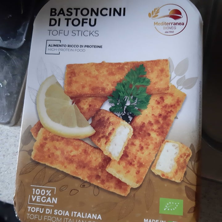 photo of Mediterranea BioVeg Bastincini di tofu  tofu sticks shared by @miletta72 on  19 Jun 2022 - review