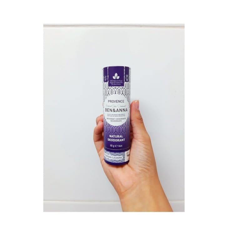 photo of Ben & Anna Provence Natural Soda Deodorant shared by @gisvitlavie on  11 Jul 2021 - review