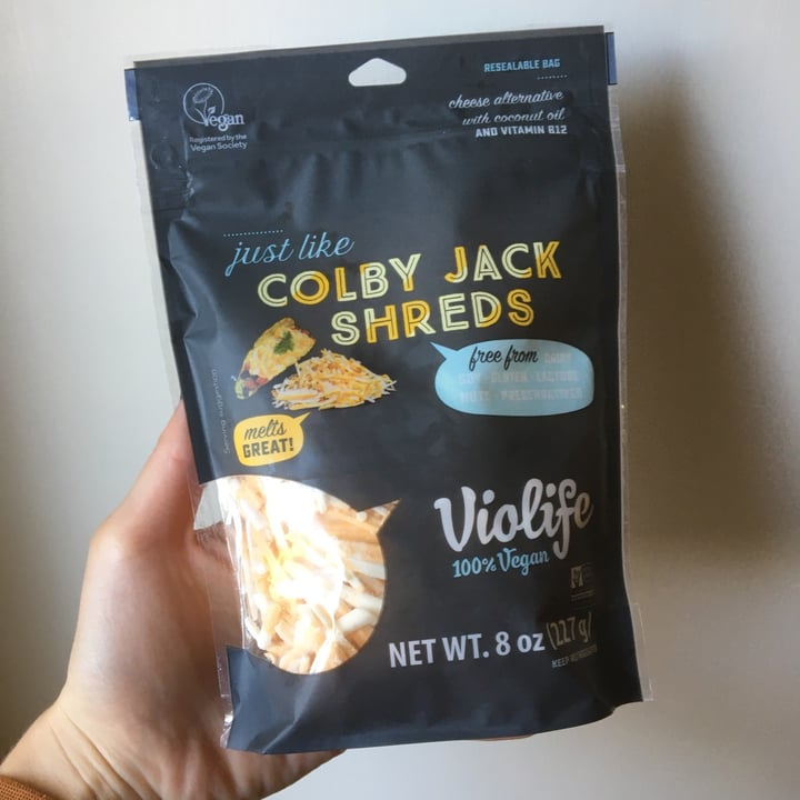 photo of Violife Colby Jack Shreds  shared by @sharewhatyagot on  21 Oct 2020 - review