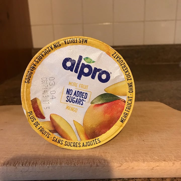 photo of Alpro Mango Yogurt (No Added Sugars) shared by @cleocla on  30 Mar 2022 - review
