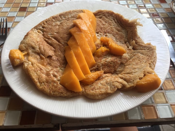 photo of Da's Home Bakery Mango Vegan Pancake shared by @gillhibbitt on  18 Mar 2020 - review