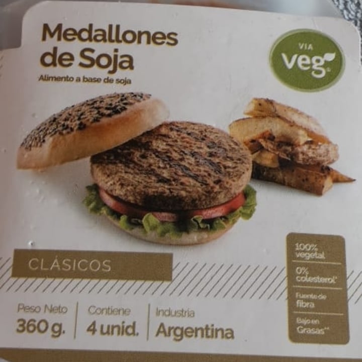 photo of Via Veg Medallones De Soja shared by @mausivegana on  26 Aug 2020 - review