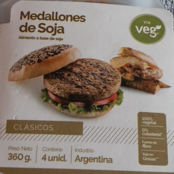 review photo of Via Veg Medallones De Soja shared by @mausivegana on 26 Aug 2020 - review