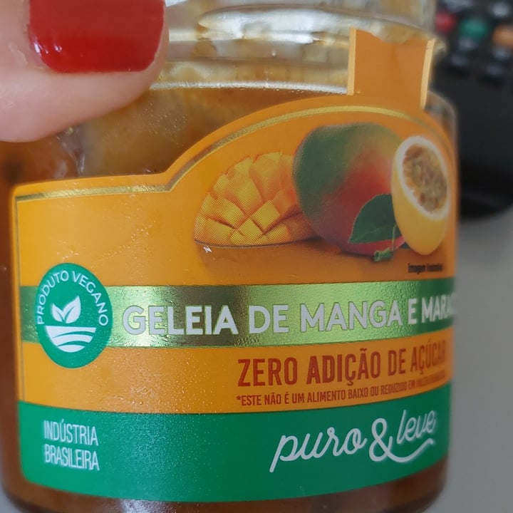 photo of PURO E LEVE ALIMENTOS LTDA Geleia de Manga e Maracujá shared by @carlaasoares on  01 Jul 2022 - review