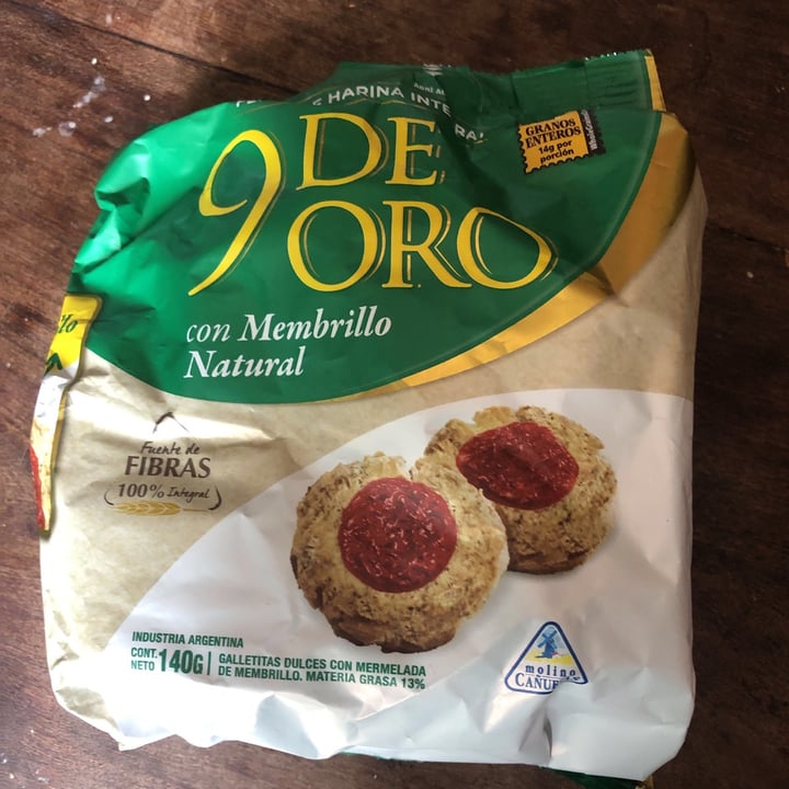 review photo of Molino Cañuelas Pepas de Harina Integral con Membrillo shared by @lectoravegan on 09 Feb 2021 - review