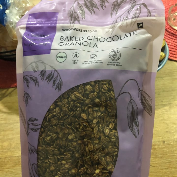 photo of Woolworths Food Baked Chocolate granola shared by @themissanderson on  06 Jul 2022 - review
