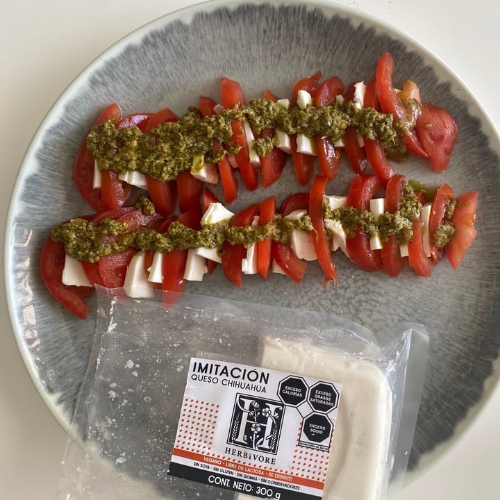 review photo of Herbivore Alimento tipo queso mozzarella shared by @diosavegana on 07 Jul 2021 - review