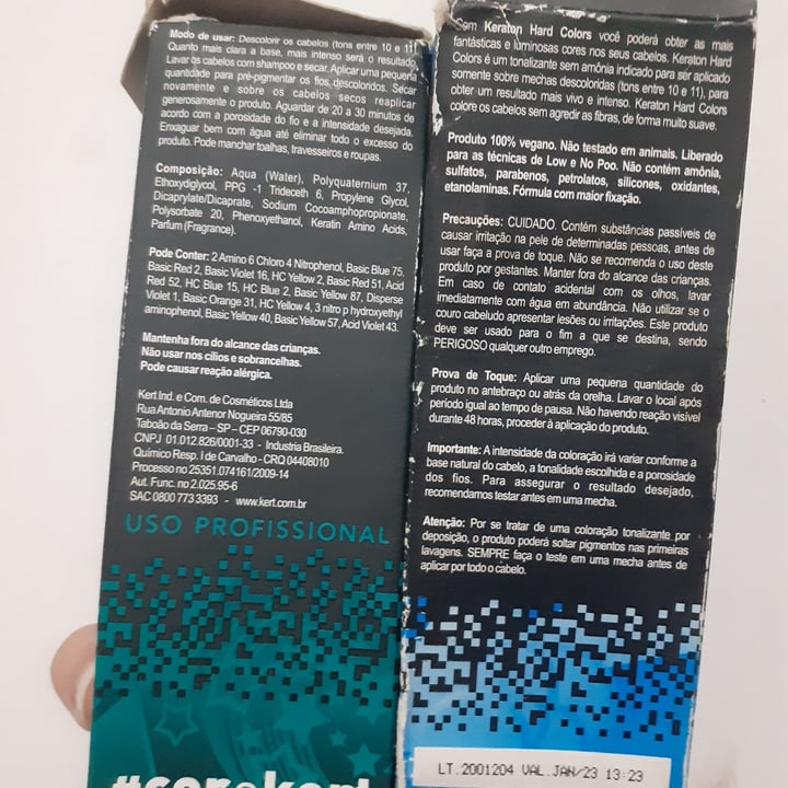 photo of Keraton Tonalizante Keraton Hard Colors shared by @kiraviskin on  26 Oct 2021 - review