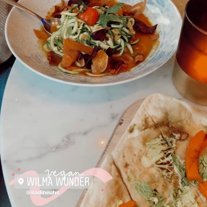 photo of Wilma Wunder Düsseldorf Flammkuchen, Zoodles shared by @helenamarlen on  11 May 2020 - review