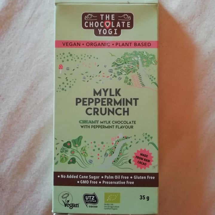 photo of The Chocolate Yogi Mylk Peppermint Crunch shared by @fezekyo on  25 Feb 2021 - review