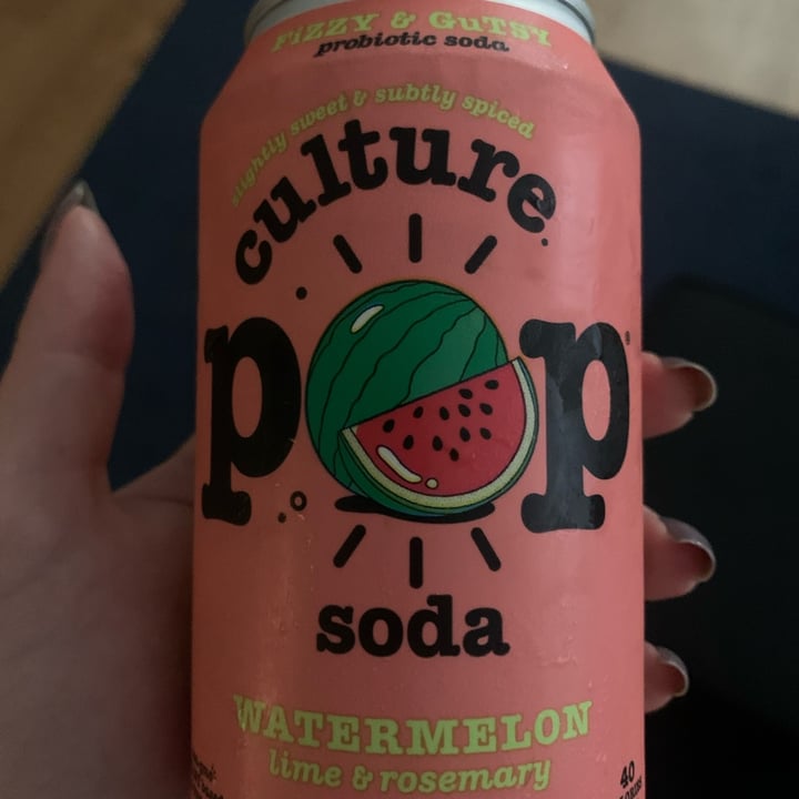review photo of Culture Pop Soda Culture Pop Soda Watermelon Lime & Rosemary shared by @ellieangel on 12 Aug 2022 - review