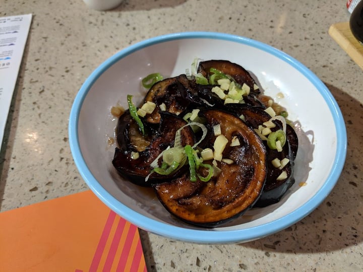 photo of YO! Sushi Harusame Aubergine shared by @semwich on  26 Dec 2018 - review