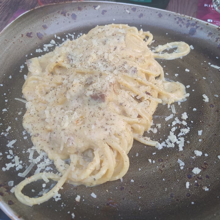 photo of Rifugio Romano Vegan Carbonara shared by @krityns on  24 Jun 2021 - review